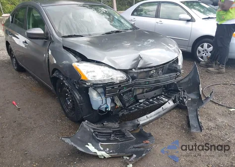 2015 Nissan Sentra Sv from USA, damaged, VIN 3N1AB7AP0FL633776